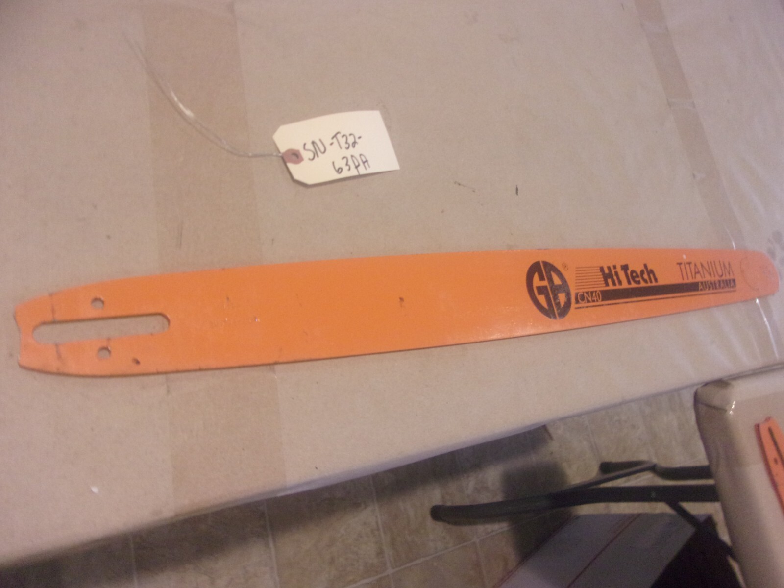 GB CHAINSAW BAR TITANIUM HI TECH CN40 32" SNT3263PA eBay