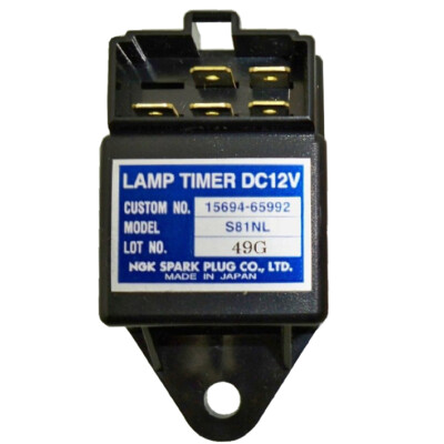 VORGLÜHRELAIS / TIME DELAY RELAYS KUBOTA 15694-65992 / NGK S85NL ORIGINAL  NEU