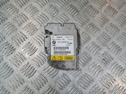 BMW X3 SRS Steuergerät Steuergerät ECU 2.0 Diesel 2003-2010 E83 MK1 OEM 342458101