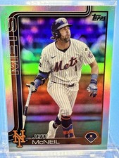 2025 Topps Series 1 Jeff McNeil Rainbow Foil #149 New York Mets