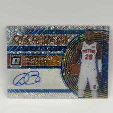 2017-18 Panini Donruss Optic Fast Break Signatures Dwight Buycks #DBY DET