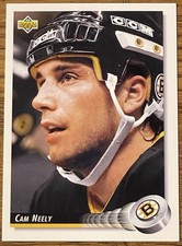Cam Neely 1992-93 Upper Deck Hockey Card #86 Boston Bruins NHL HOF Free Ship