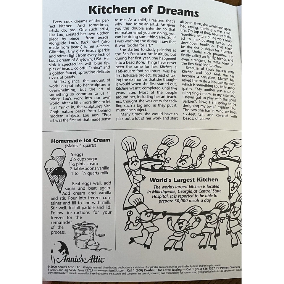 ANNIE'S ATTIC Crochet Cache Critters Animals Frog Pif & More Patterns Kitchen - Image 3 of 3