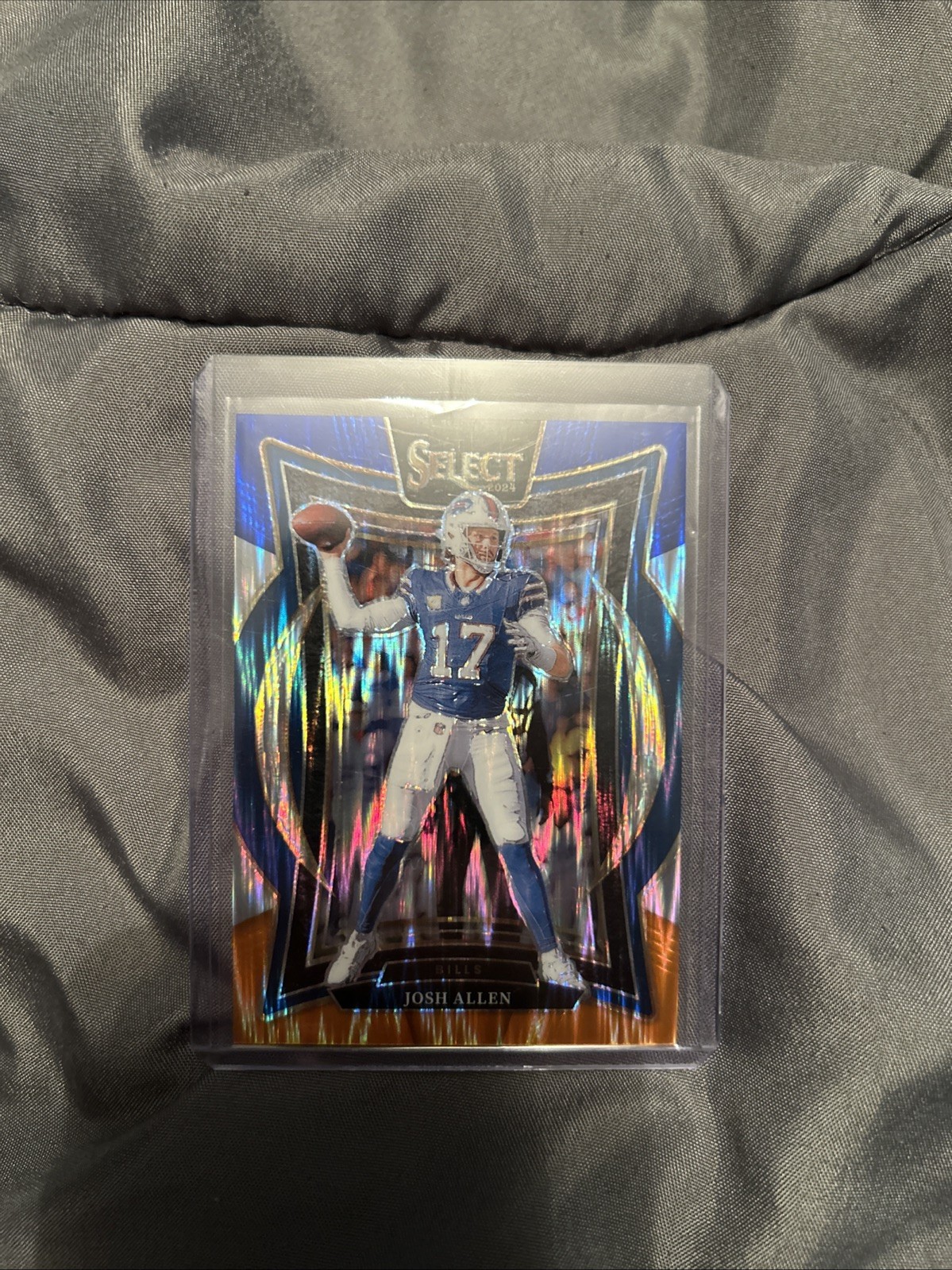 2024 Select Josh Allen Concourse Blue And Orange Shock /35
