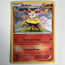 Pokemon TCG Braixen XY161 | XY Promos | MP | Promo