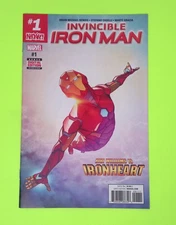 Invincible Iron Man #1 Vol. 4 2017 Marvel Comics High Grade Comic Book P45-62