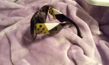 Polka Dot Fashion Sunglasses with Black Frames