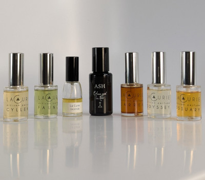 La Curie Perfume ''Discovery Set,'' Five (5) 10ml Bottles; 12ml Bottle; 5ml Bottle