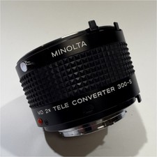 Minolta MD Mount 2X Tele Converter 300-S