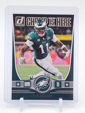 A.J. BROWN 2025 DONRUSS CHAMP IS HERE #CIH-AJB EAGLES FOOTBALL Q6423