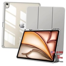 Case for New iPad Air 13 inch M4/M3/M2-2026/2025/2024 with A-Light Gray