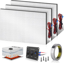 RV Water Tank Heater Pad, 12V/13.5V Thicker Heating Anti-Freeze Pad Kit
