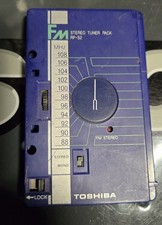 Toshiba RP-S2 FM Stereo Tuner Pack For Walkman Portable Cassette Player JAPAN