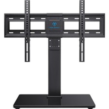 Universal Swivel TV Stand Legs for 37-75 inch TVs, Height Adjustable Tabletop...