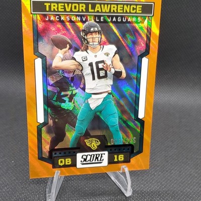 Panini 2023 Score Football Trevor Lawrence #16 Orange Jaguars 16/565