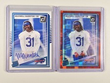 [2] MAXWELL HAIRSTON 2025 DONRUSS RATED ROOKIE AUTO /199 RED PANDORA #362 Q4386