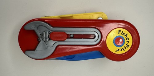 Fisher Price Folding Toy Swiss Army Pocket Knife Multi Tool Vintage 1991