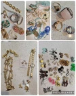 Estate Jewelry Lot Vtg Costume Bracelet Charm Necklace Earring Kramer Coro 4+LBS