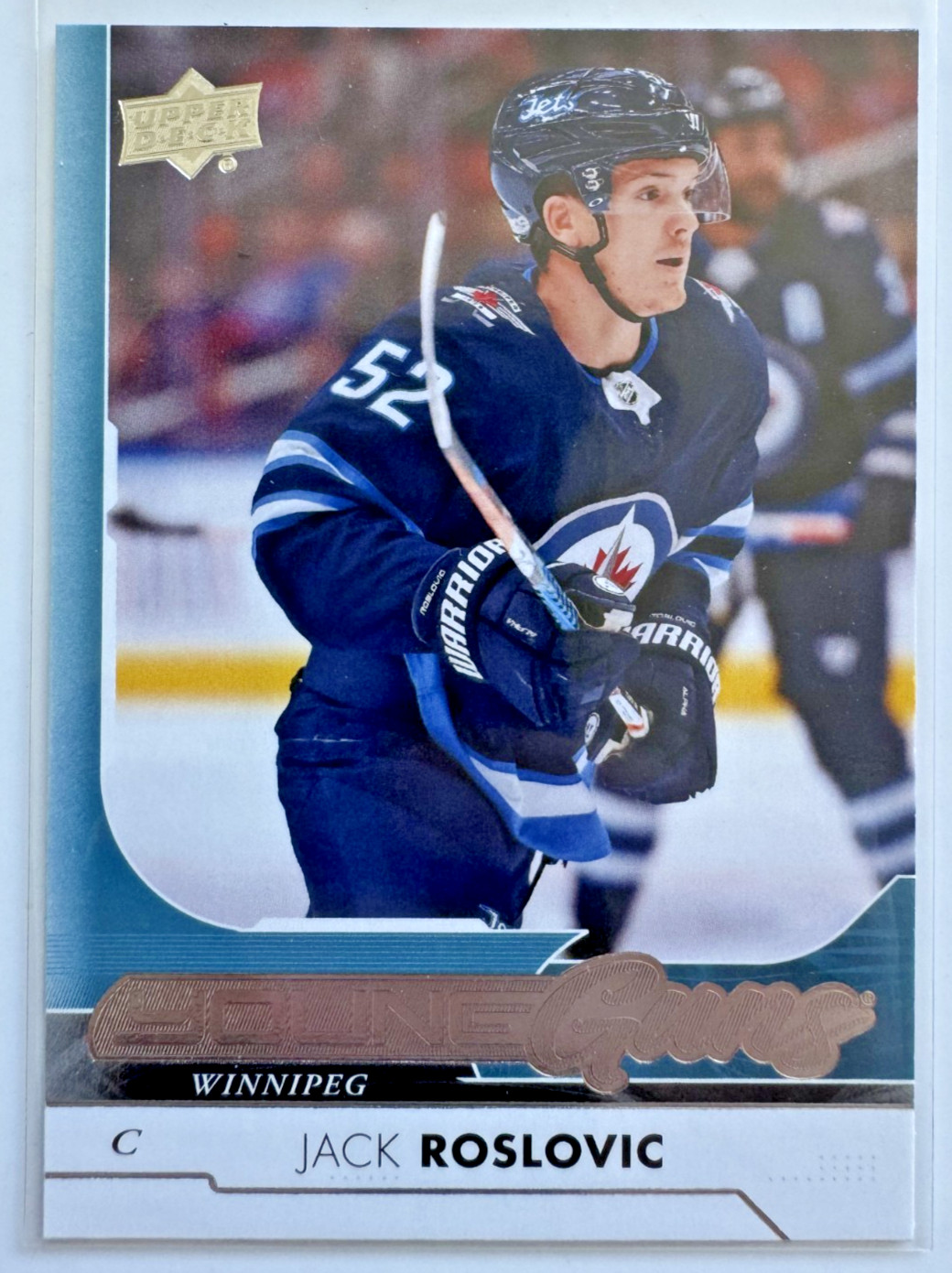 Jack Roslovic 2017-18 Upper Deck #240 Young Guns RC OILERS