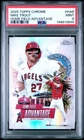 2025 Topps Chrome Baseball Mike Trout - HOME FIELD ADVANTAGE - PSA 9 - Angels