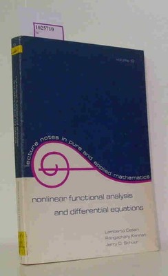 Nonlinear Functional Analysis and Differential Equations. Proceedings of the Mic