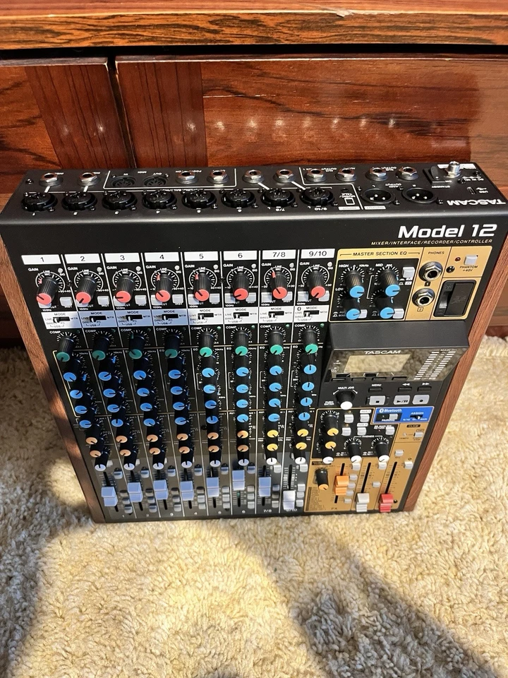 TASCAM Model 12 Desktop Multitrack Recorder Mixer Controller Manual AC Adapter - Image 2 of 4