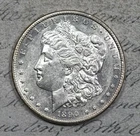 1890-CC Morgan Dollar Carson City AU Nice! #2FCL