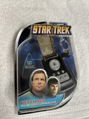 2009 Star Trek Communicator Keychain Basic Fun Inc.  NEW and unopened