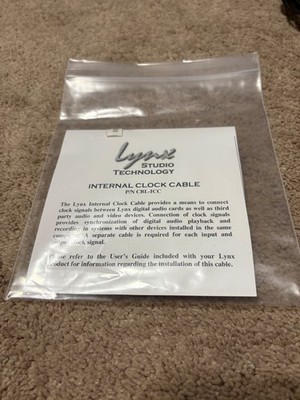 lynx Audio sync cable