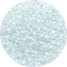 200pcs 10mm Acrylic Round Faceted Beads Colorful Crystal Plastic Spacer Beads...