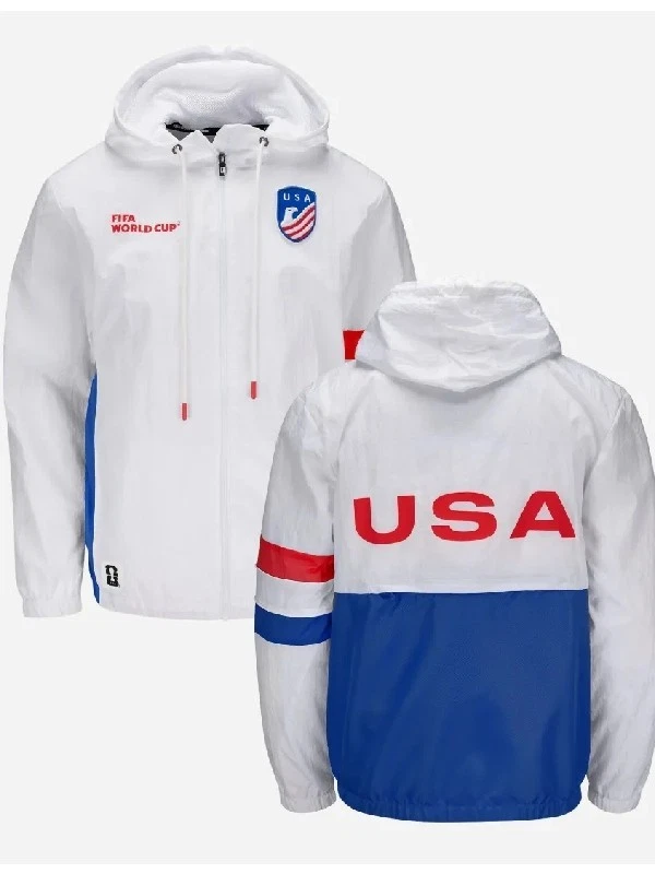 White USA National Team Soccer Jackets for sale | eBay