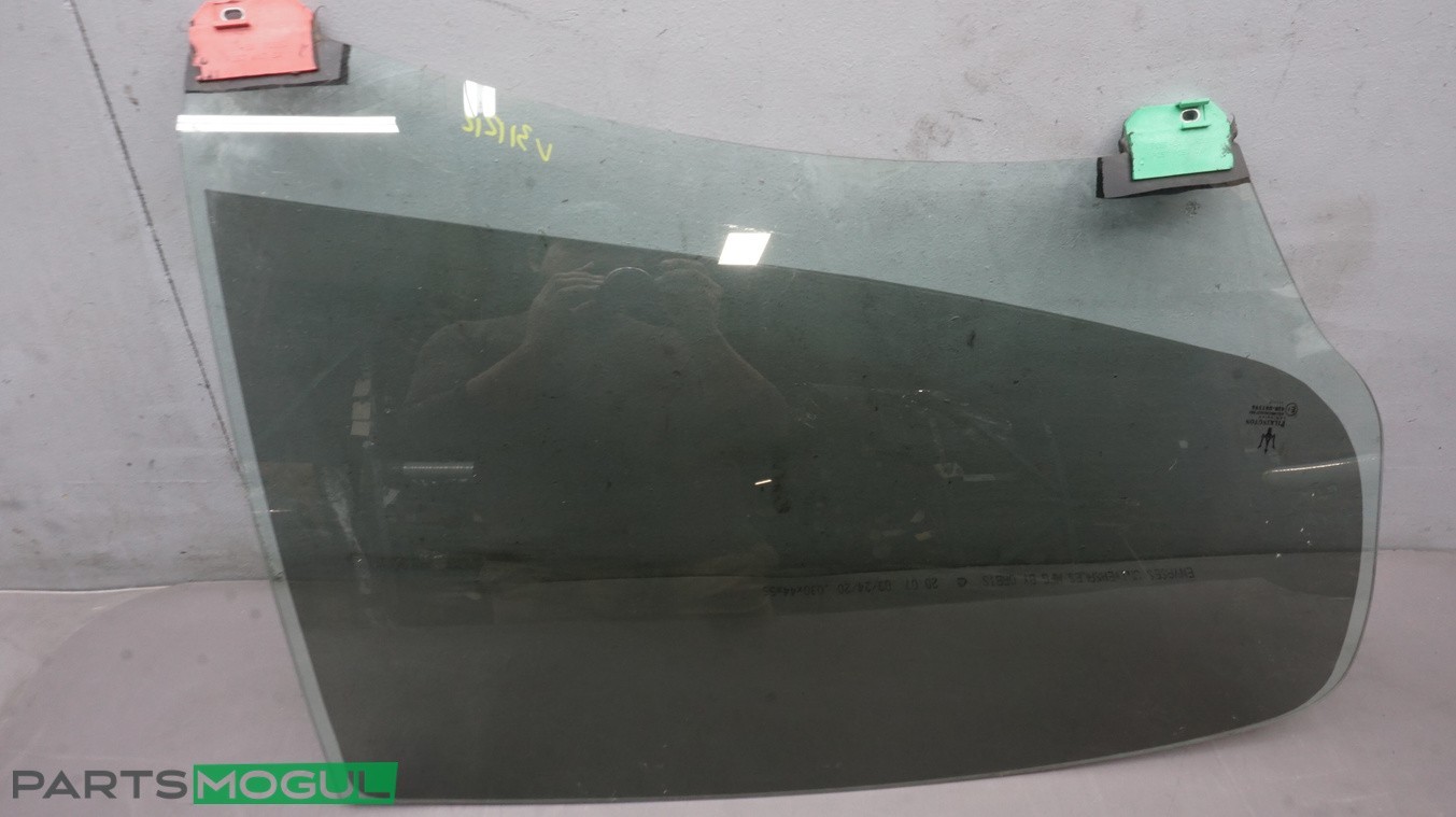 03-12 Maserati Quattroporte M139 Rear Right Passenger Side Door Window Glass OEM