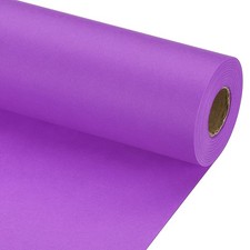 Wrapping Paper, 12" x 800"(66') 70 GSM Craft Paper Packing Paper Dark Purple