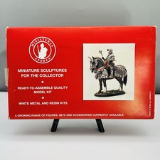 NOS Andrea GERMAN GOTHIC KNIGHT CHAINMAIL HORSE BASE Model MILITARY MINIATURES