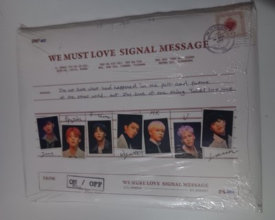 Sealed ONF 3rd Mini Album We Must Love CD Photobook Postcard Photocards