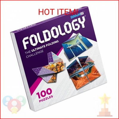 FOLDOLOGY - The Origami Puzzle Game! Brain Teasers for Tweens, Teens & Adults | 