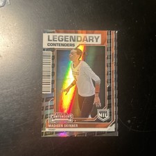 Panini Texas longhorns NIL  2025 Madisen Skinner Legendary Contenders Logo Plate