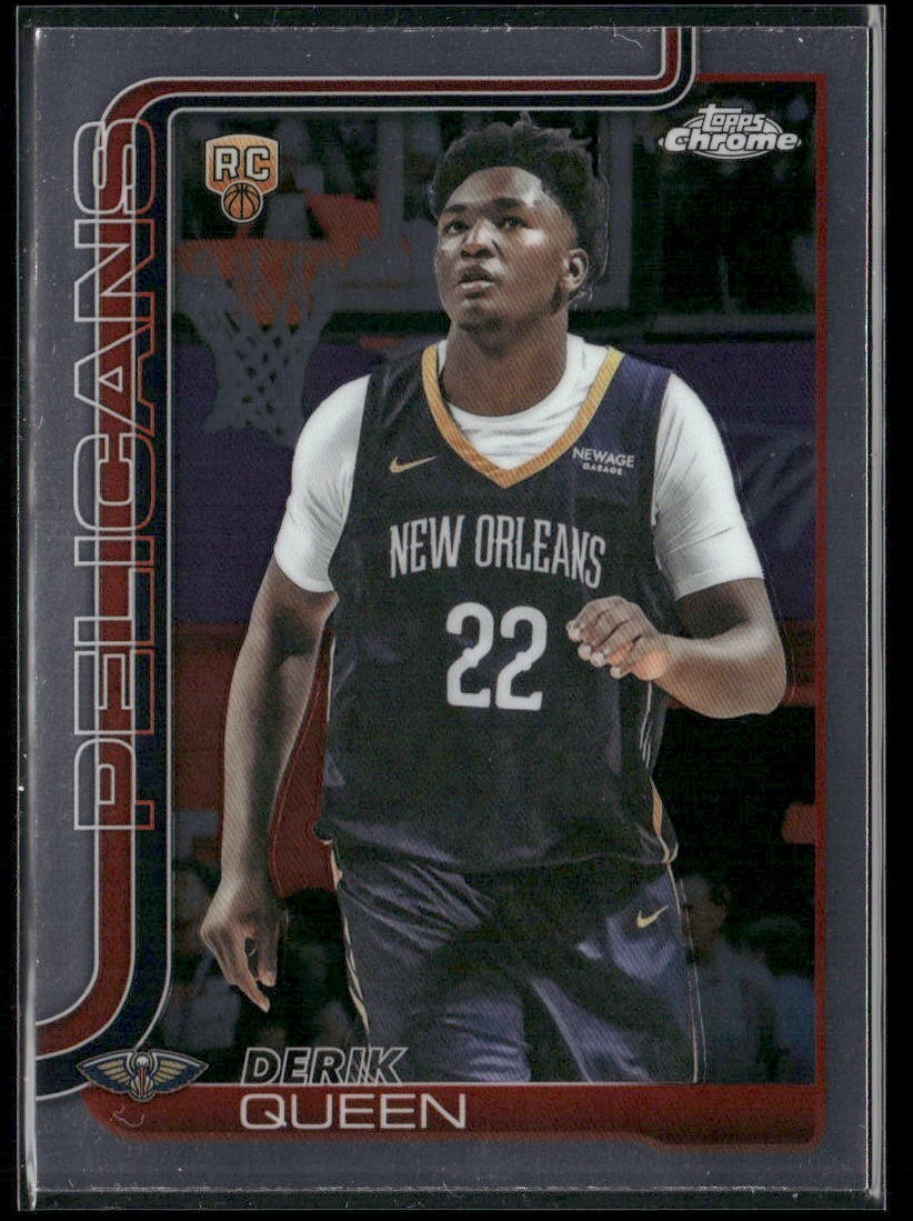 2025-26 Topps Chrome - Derik Queen #263 (RC)