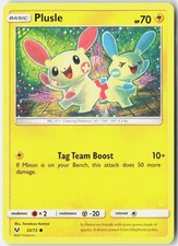 Plusle Normal Common Shining Legends 33/73 NM on eBay