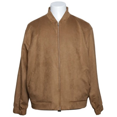 Zara, Bomberjacke, Herren, Größe: XL, Beige, Elasthan/Polyester, Einfarbig #ZXZ