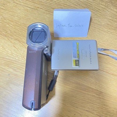 Sony Handycam HDR-TG1 Silver Camcorder Video Camera Full HD 10x Zoom Japanese