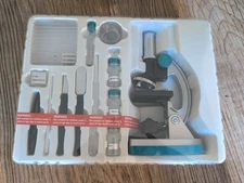 GeoSafari MicroPro Microscope 48 piece Set with 50x-600x magnifier New Open Box 