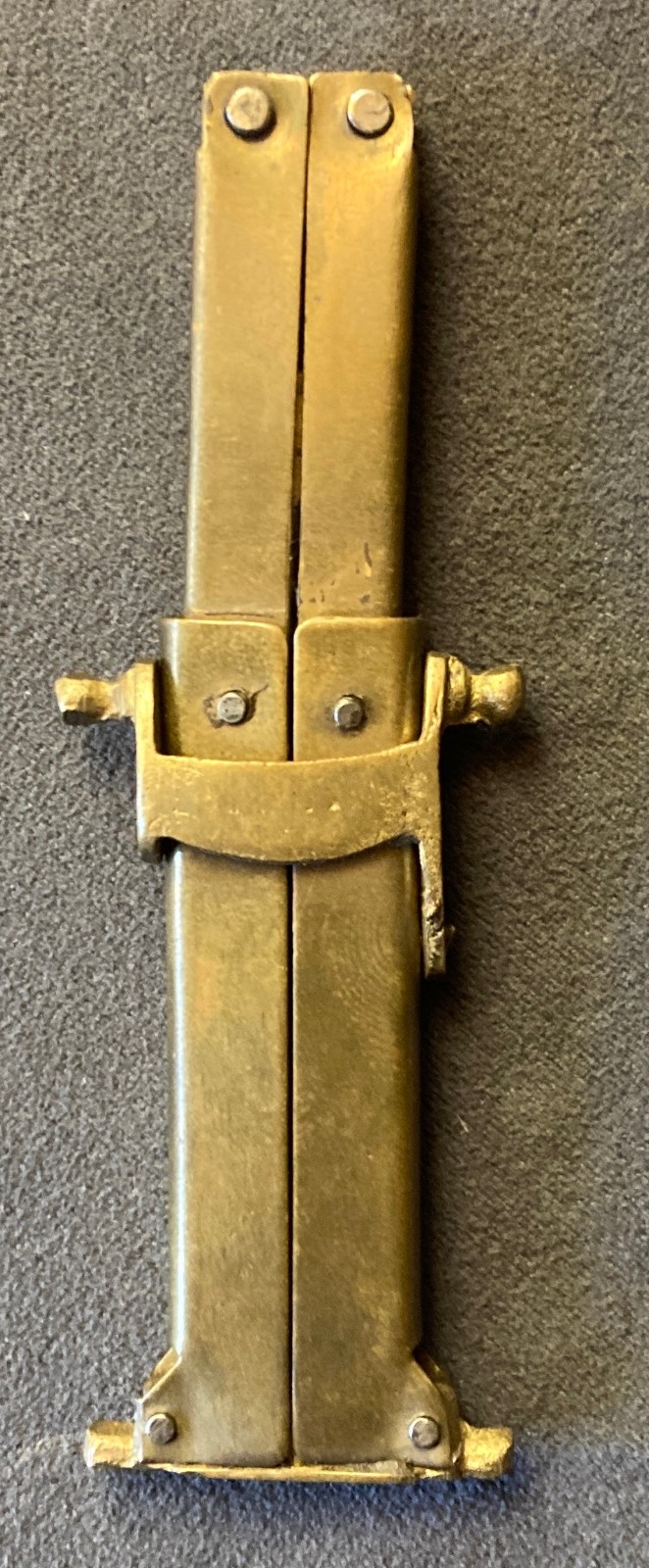 Vintage Coltello militare Pantografico paracadutista Folding Paratrooper Knife
