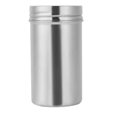 304 Stainless Steel Sealed Storage Jar Portable Tea Coffee Beans Container