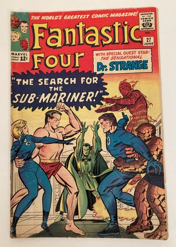 Fantastic Four 27 Vintage Silver Age Marvel Comics 1964