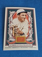 AL SIMMONS - 2013 PANINI GOLDEN AGE BASE CARD # 39 WHITE BORDER PARALLEL EDITION