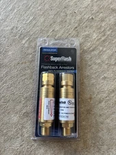Super Flash Regulator Flashback Arrestor Set Quick Connect