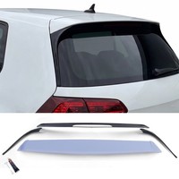 Dach Sport Heckspoiler Set Schwarz Glanz Passt FüR VW Golf 7 2012-2017 Auch GTI