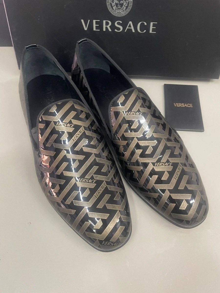 MOCASINES VERSACE mocasines mocasines pintura modelo noche 42