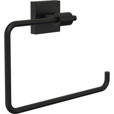 Franklin Brass Maxted Towel Ring Matte Black